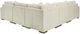 Signature Design by Ashley® Lindyn 5-Piece Ivory Right-Arm Facing Sectional and Chaise-1