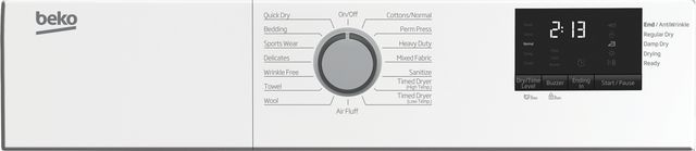 Beko 3.7 Cu. Ft. White Electric Dryer-2