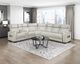 Homelegance® Fairway 3-Piece Taupe Power Reclining Sectional with Left Side Console-1