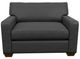 La-Z-Boy® Shiloh Navy Leather Twin Sleep Chair-1