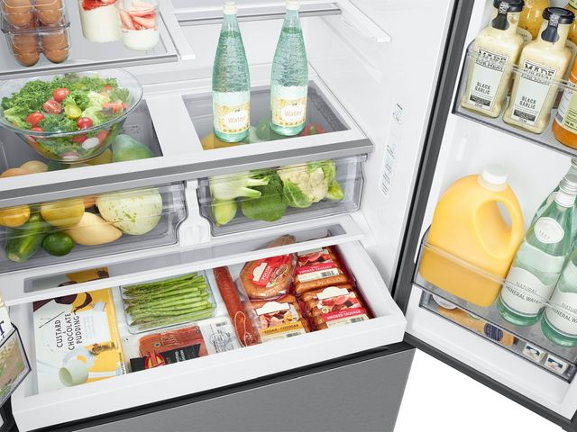 Samsung 36 in. 26 Cu. Ft. Fingerprint Resistant Stainless Steel Freestanding French Door Refrigerator-2