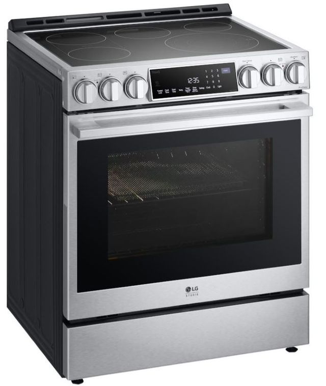 LG Studio 30" Stainless Steel Slide In Electric Range -2