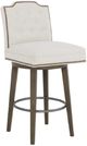 Fairfield® Customizable Dining Entree Empire 20" Short Back Swivel Bar Stool-0