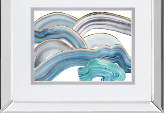 Classy Art Cloudy Day I by Melissa Wang Mirror Framed Wall Art-1