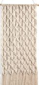 Giftcraft Cream Macrame Wall Hanging-1