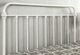 Furniture of America® Iria White Full Metal Bed-2