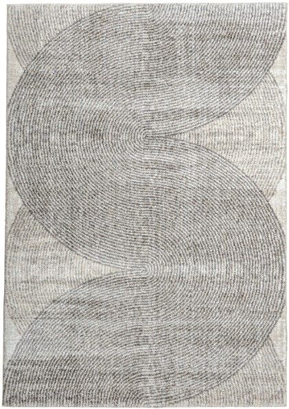 Orian Cloud 19 Vinyl Tracks Natural 5'x8' Area Rug-0