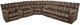 Franklin™ Brayden 3-Piece Alibaba Umber L-Shape Manual Reclining Sectional-0