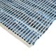 A & B Home Blue/White 8'x10' Denim Rug-4