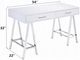 ACME Furniture Coleen Chrome/White High Gloss Writing Desk-2
