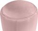 TOV Furniture Ives Blush Velvet Ottoman-1
