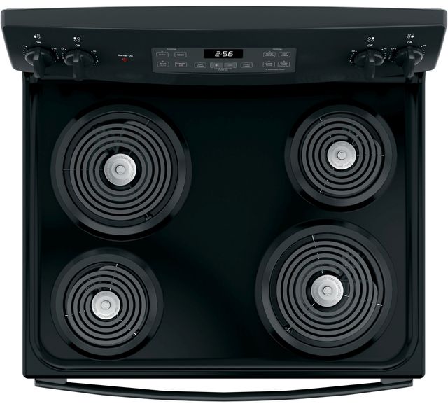 GE® 30" Black Freestanding Electric Range-2
