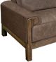 International Furniture Direct Sedona Chocolate Brown Armchair-1