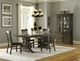 Magnussen Home® Bellamy 5-Piece Peppercorn Rectangular Dining Table Set-1