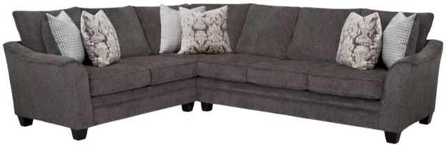 Franklin™ Fairmont 2-Piece Shasta Charcoal L-Shape Sectional-0