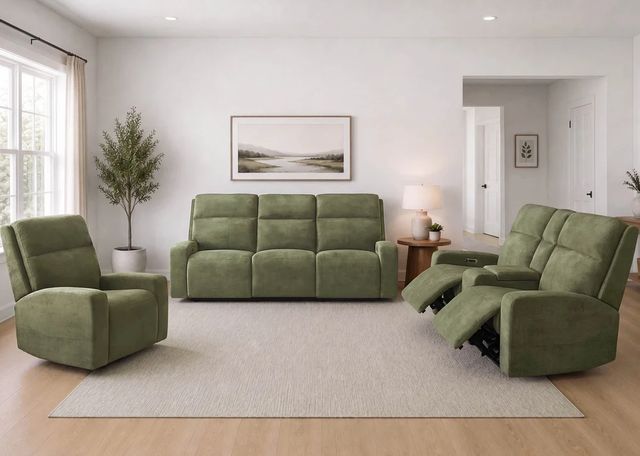 Parker House® Traxton Jasper Moss Power Recliner with Zero Gravity-1