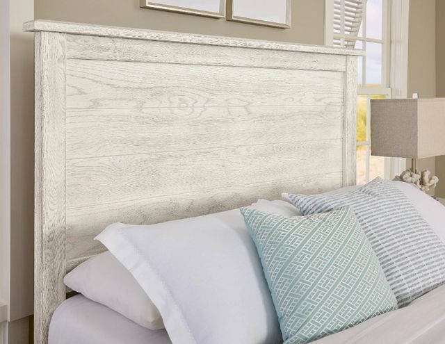 Artisan & Post by Vaughan-Bassett Weathered White Farmhouse King Panel Bed-2