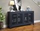 Steve Silver Co. Rio Navy Accent 4-Door Cabinet-4