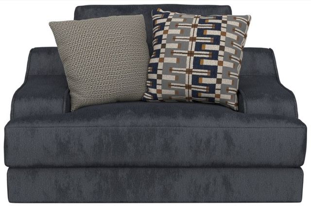 Jackson Furniture Olympus Sapphire Chair and a Half with Cuddler Cushion-3