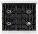 ZLINE Paramount 30" Satin Stainless Steel Gas Rangetop with 4 Burner DuoPro™ Cooktop-2
