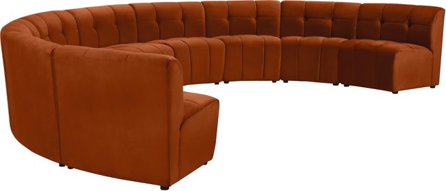 Meridian Furniture Limitless 9-Piece Cognac Modular Sectional-2