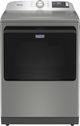 Maytag® Pet Pro Classic Silver Top Load Washer & Electric Dryer Laundry Pair-2