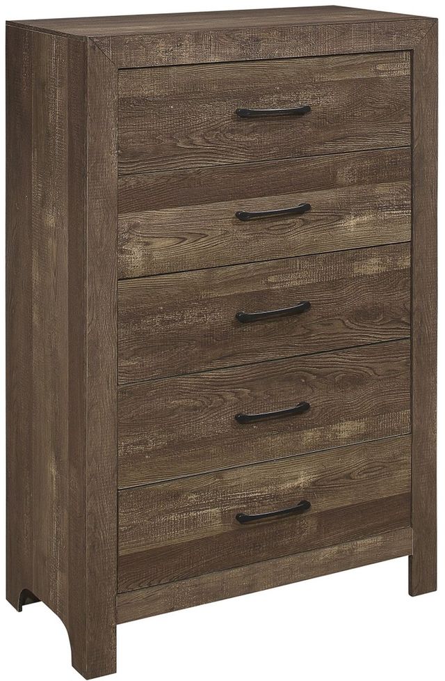 Mazin Furniture Corbin Rustic Brown Chest-0