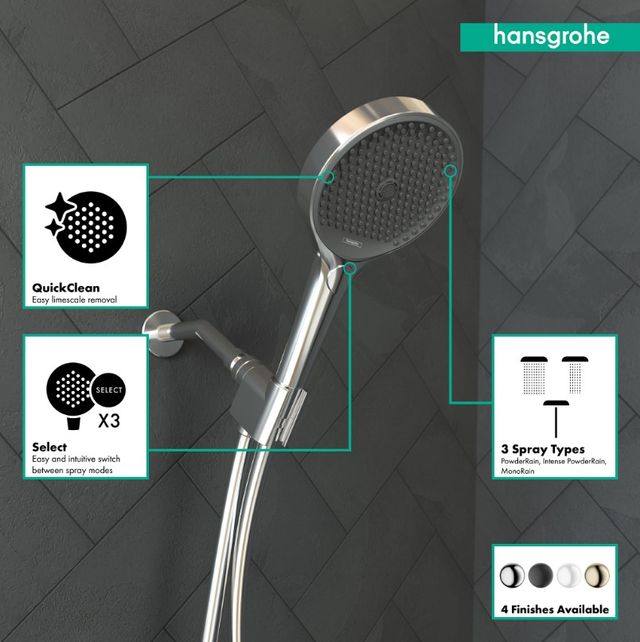 Hansgrohe Rainfinity Chrome Handshower-2