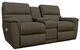 La-Z-Boy® Ava Mineral Leather Power Reclining Loveseat with Console and Headrest-0