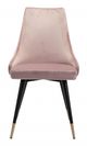 Zuo® Piccolo  Pink Dining Chair-1