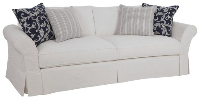 Four Seasons Customizable Alyssa 2-Seat Slipcovered Grande Sofa-0