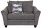 Franklin™ Eastbrook Shasta Charcoal Chair and a Half-2