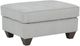 Albany Industries Mosby Pewter Ottoman-0