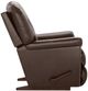 La-Z-Boy® Maverick Dark Chocolate Leather Manual Wall Recliner-2