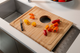 Elkay® Hardwood Light Brown 20.5" x 16.3" x 1" Cutting Board-2