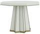 Fairfield® East Camden Antique Brass/Pearl Center Hall Table-0