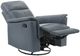 Homelegance® Bristow Blue/Gray Manual Swivel Glider Recliner-2