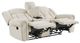 Homelegance® Nutmeg Beige Double Manual Reclining Loveseat with Center Console-4