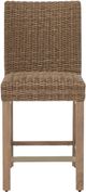 Signature Design by Ashley® Walton Bridge 2-Piece Driftwood Aluminum/Resin Outdoor Bar Stool Set-2
