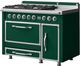 Viking® Tuscany 48" Ivy Pro Style Dual Fuel Range with 2 Induction-2