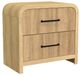 Elements International Ridgemont Natural Nightstand-0