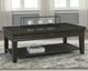 Signature Design by Ashley® Miniore 3-Piece Black Living Room Table Set-3