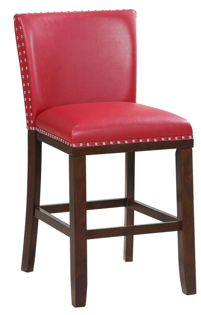 Steve Silver Co. Tiffany Red Counter Chair-0