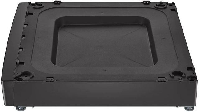 LG 27" W x 6" H Black Steel Pedestal-1