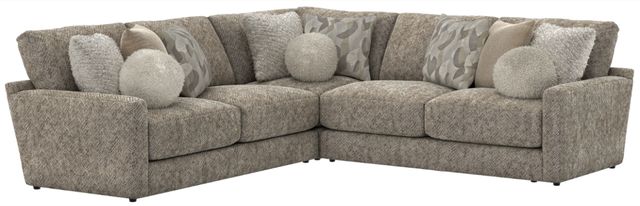 Jackson Furniture Turner 3-Piece Mushroom L-Shape Sectional-0
