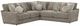 Jackson Furniture Turner 3-Piece Mushroom L-Shape Sectional-0