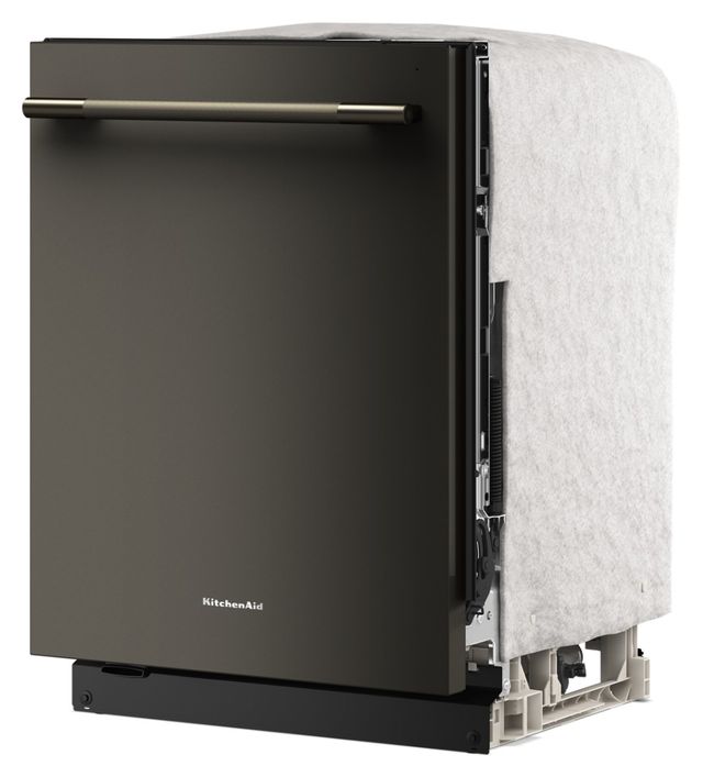 KitchenAid® 24" Black Ore 360° Max Jets™ Third Rack Top Control Built-In Dishwasher with Advanced ProDry™ System and Ultra-bright LED Lighting-2