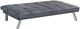 Elements International Smash Sandra Gray Futon Sleeper Sofa-4