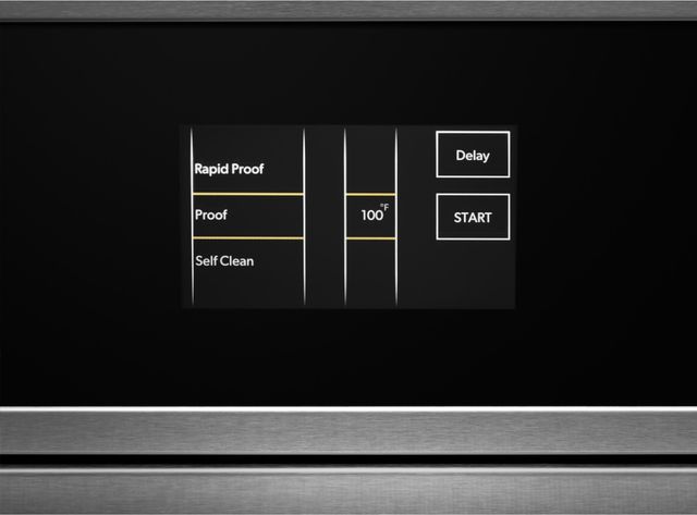 JennAir® NOIR™ 27" Floating Glass Black Built-In Single Electric Wall Oven-5