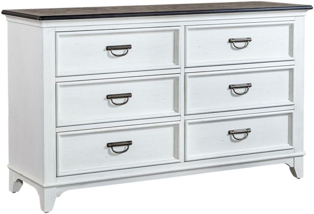 Liberty Furniture Allyson Park 3-Piece Charcoal/Wirebrushed White Youth Full Bedroom Set-3